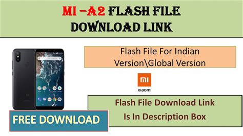 mi a2 flash file download.